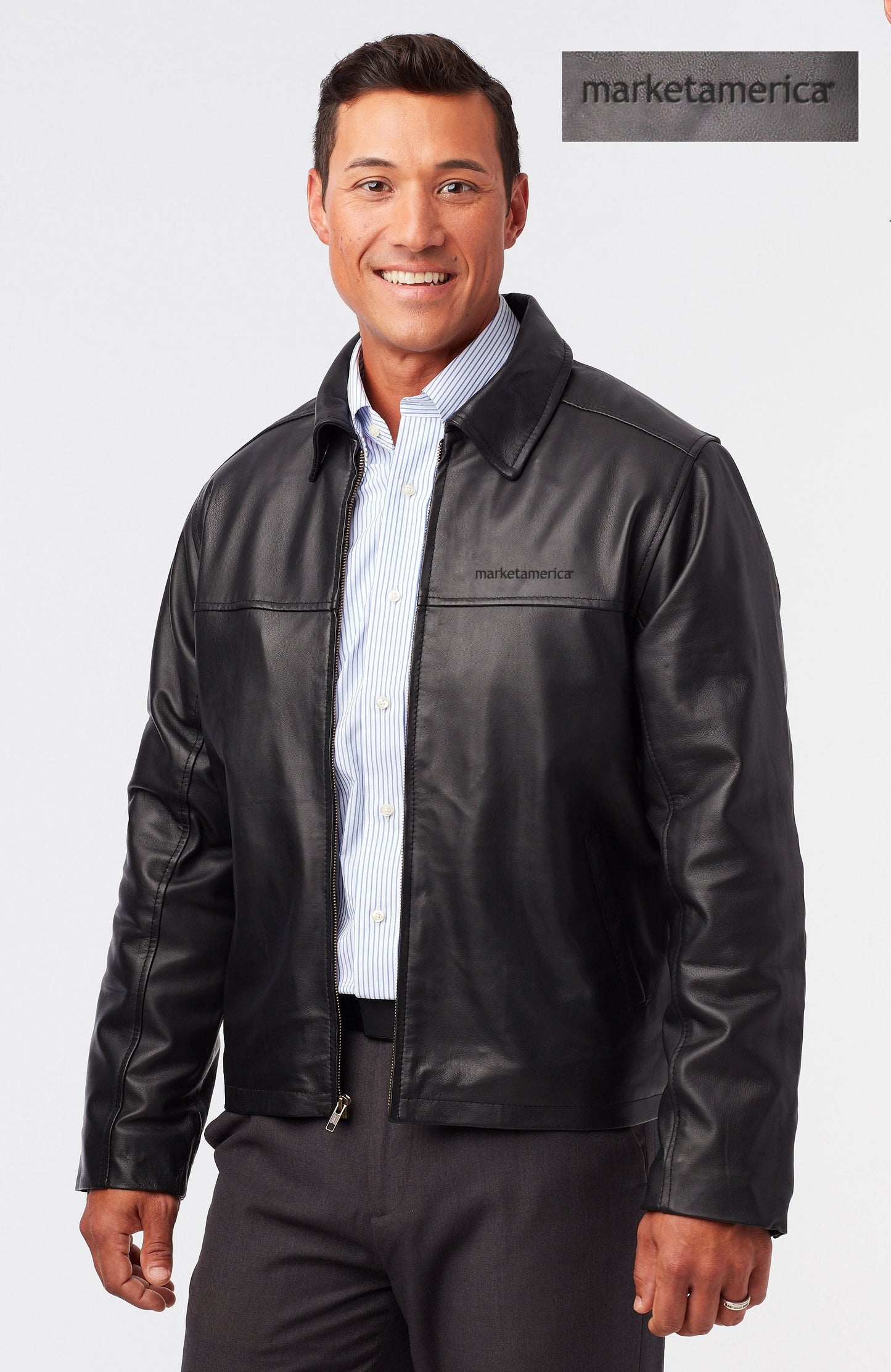 Men's Napa Leather Driving Jacket